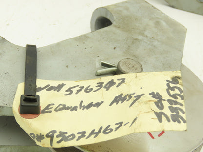 P&H Crane 307H27 Single Sheave Snatch Block Wire Rope Pulley 5-1/2" OD