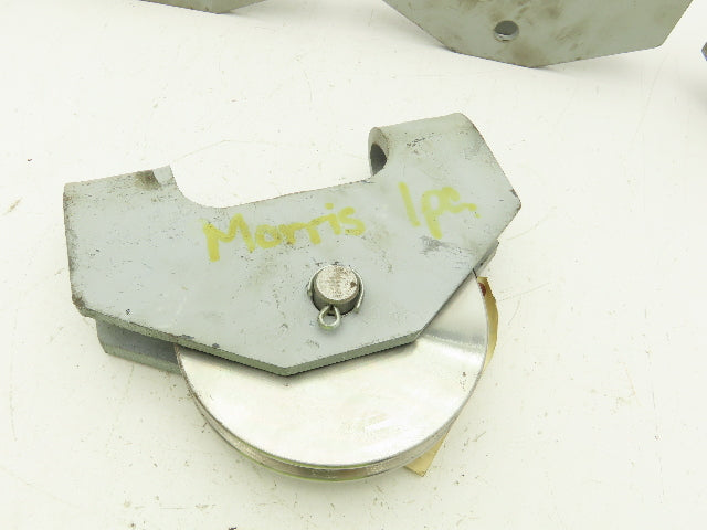 P&H Crane 307H27 Single Sheave Snatch Block Wire Rope Pulley 5-1/2" OD