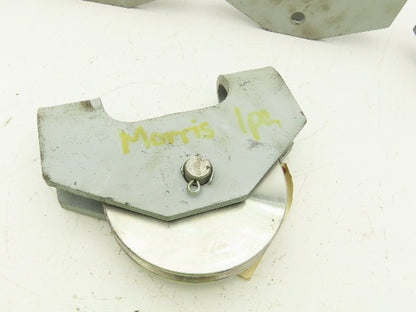 P&H Crane 307H27 Single Sheave Snatch Block Wire Rope Pulley 5-1/2" OD