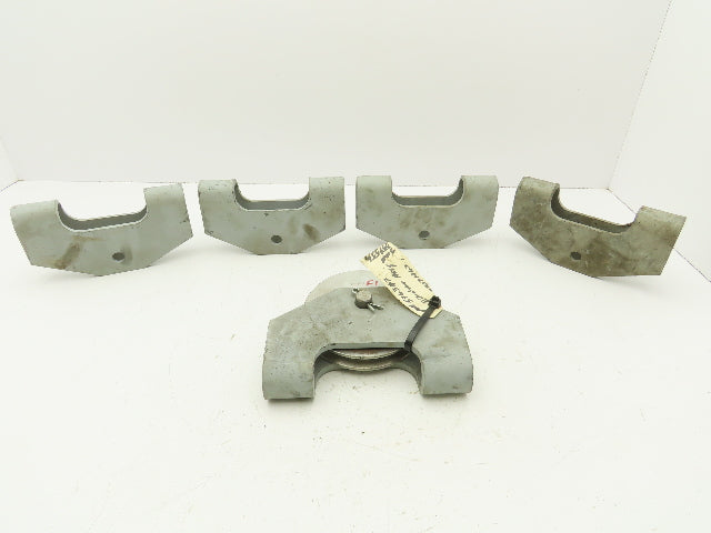 P&H Crane 307H27 Single Sheave Snatch Block Wire Rope Pulley 5-1/2" OD