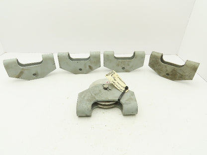 P&H Crane 307H27 Single Sheave Snatch Block Wire Rope Pulley 5-1/2" OD