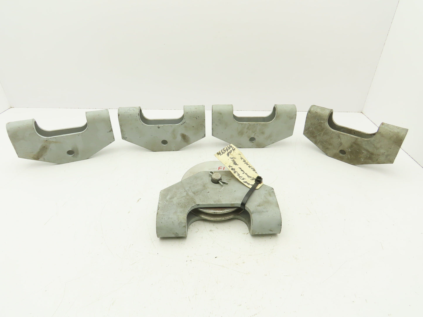 P&H Crane 307H27 Single Sheave Snatch Block Wire Rope Pulley 5-1/2" OD