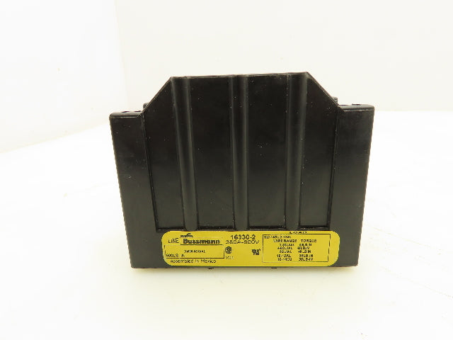 Bussmann 16330-2 Power Distribution Block 600VAC 380A 2 Pole