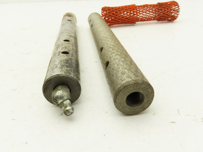 P&H Crane Snatch Block Steel Sheave Grease Pin 1" Dia 9-1/4"L  Lot of 2
