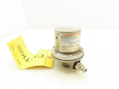 Sentry BPRVA-20 Back Pressure Regulator/Relief Valve 20 psi 1/4 NPT"