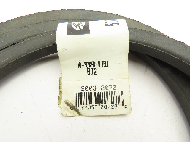 Gates B72 V Belt B Type 21/32"x 13/32"x 75" Lot Of 7