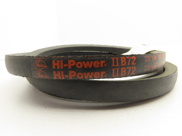 Gates B72 V Belt B Type 21/32"x 13/32"x 75" Lot Of 7