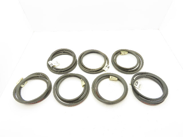 Gates B72 V Belt B Type 21/32"x 13/32"x 75" Lot Of 7