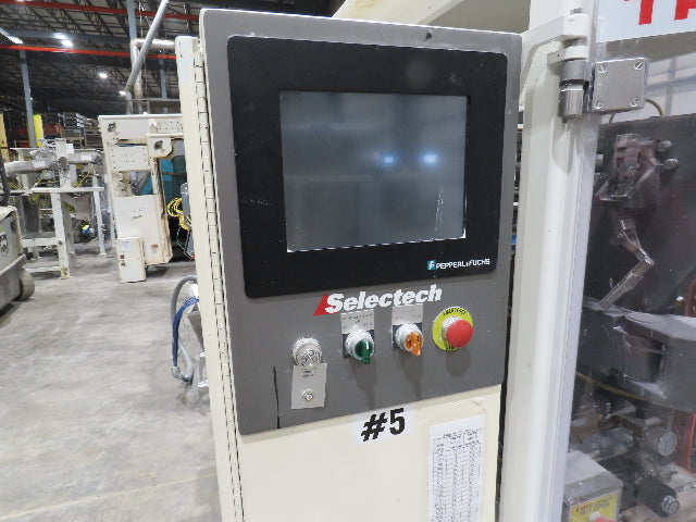 Triangle Package Selectacom SPD Food Process Bagger Vibratory Scale Weigh Filler