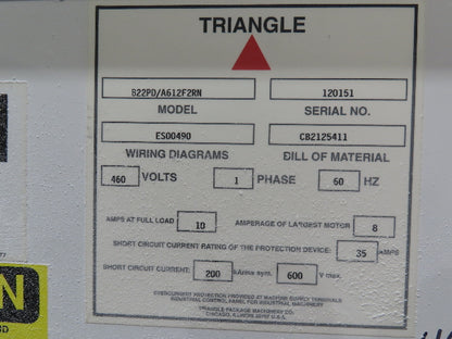 Triangle Package Selectacom SPD Food Process Bagger Vibratory Scale Weigh Filler