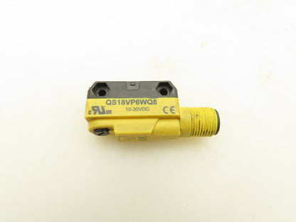 Banner QS18VP6WQ8 Photoelectric Sensor Switch Proximity Type 10-30VDC Lot of 2
