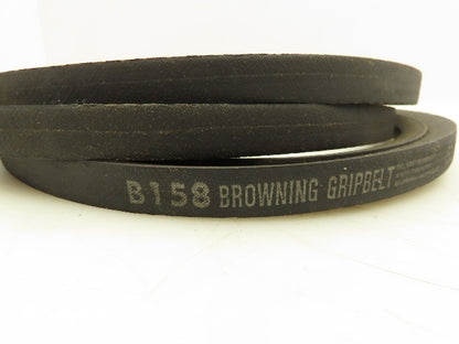 Browning B158 V Belt B Type 161"x 21/32"x 7/16" Lot Of 2
