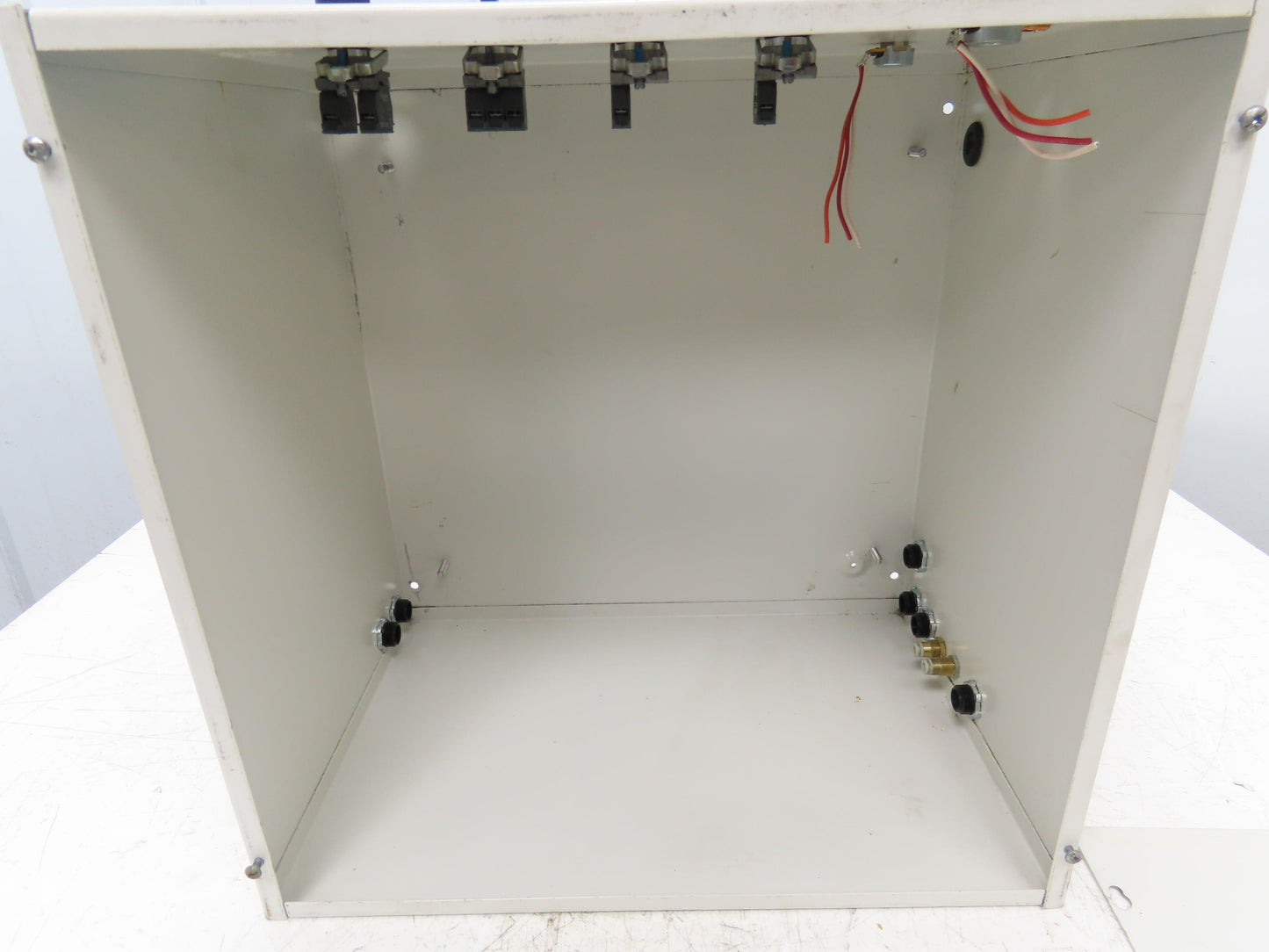 18x18x12" Screw Cover Electrical Pull Box w/ Knockouts Switches NEMA 1 Lot of 2