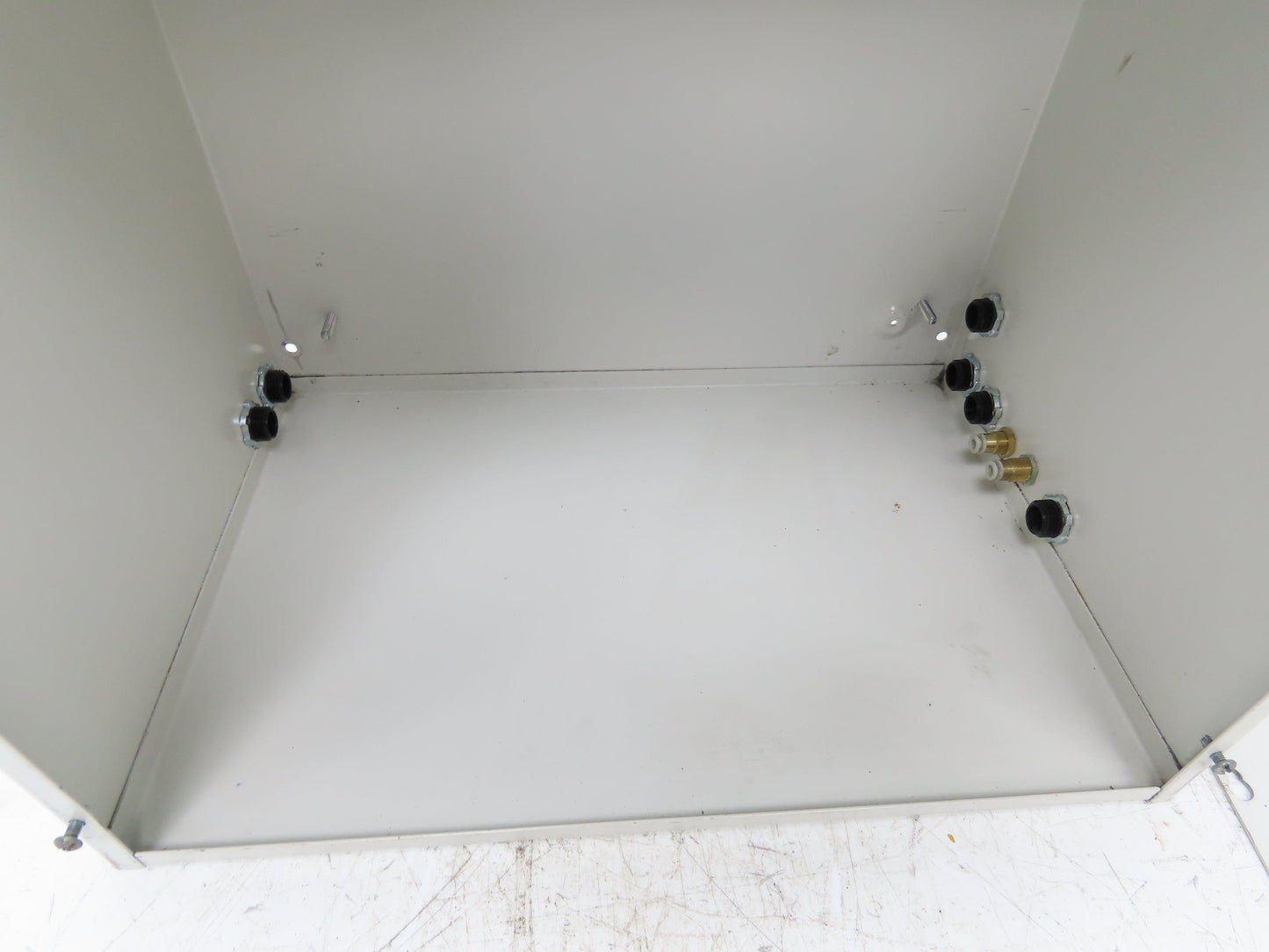 18x18x12" Screw Cover Electrical Pull Box w/ Knockouts Switches NEMA 1 Lot of 2