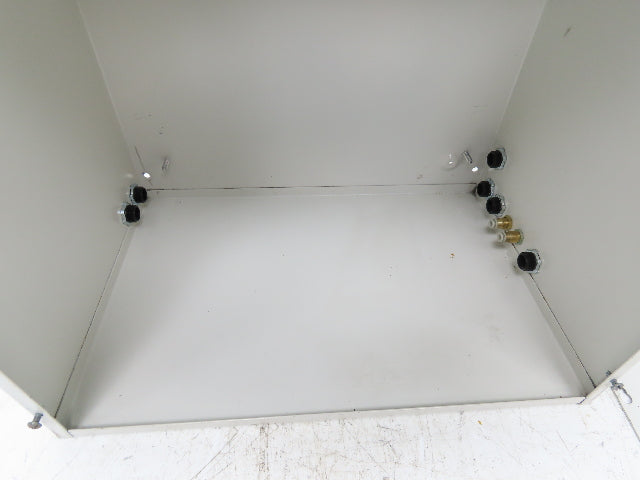 18x18x12" Screw Cover Electrical Pull Box w/ Knockouts Switches NEMA 1 Lot of 2