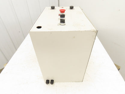 18x18x12" Screw Cover Electrical Pull Box w/ Knockouts Switches NEMA 1 Lot of 2