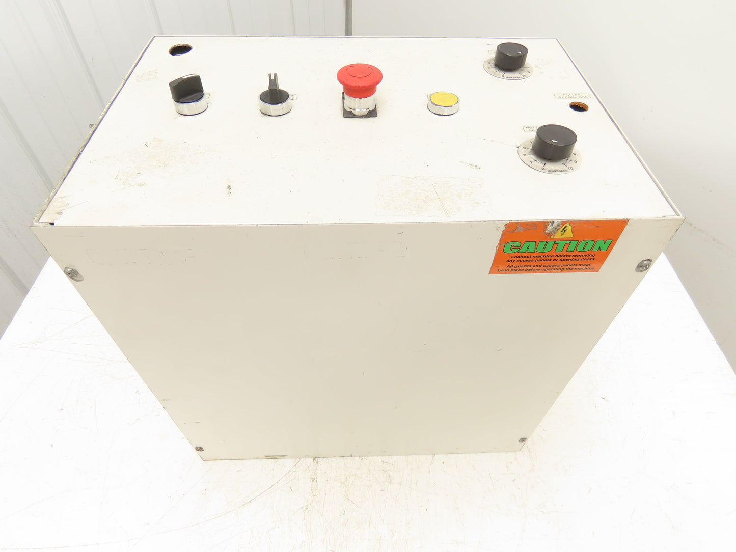 18x18x12" Screw Cover Electrical Pull Box w/ Knockouts Switches NEMA 1 Lot of 2