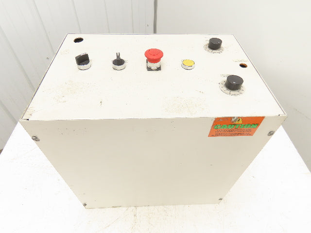 18x18x12" Screw Cover Electrical Pull Box w/ Knockouts Switches NEMA 1 Lot of 2