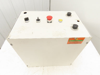 18x18x12" Screw Cover Electrical Pull Box w/ Knockouts Switches NEMA 1 Lot of 2