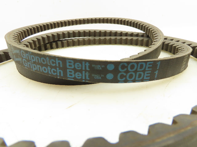 Browning BX85 Gripnotch Cogged V Belt 88"x 21/32" Lot Of 2