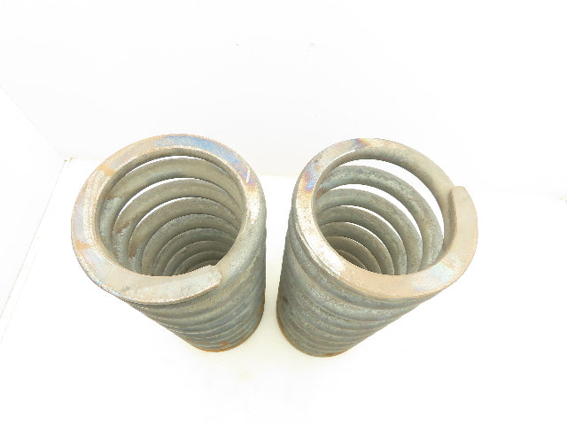 Heavy Duty Steel Gray Compression Die Springs 4.5" ID 6" OD 14"L  Lot of 2