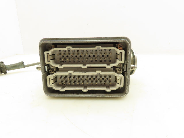 Thomas & Betts MS 224B Connector Screw Insert Plugs 24 Pin Steel Housing