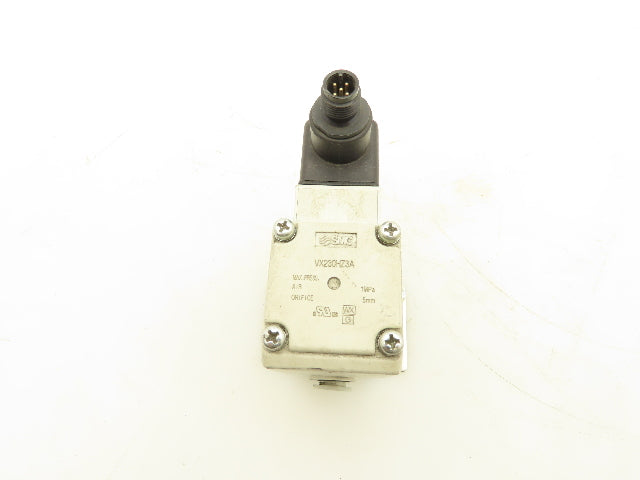 SMC VX230HZ3A 2-Way Solenoid Valve NC 24VDC Coil 3/8" Push Connect Lot of 5