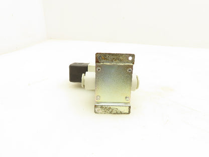 SMC VX230HZ3A 2-Way Solenoid Valve NC 24VDC Coil 3/8" Push Connect Lot of 5