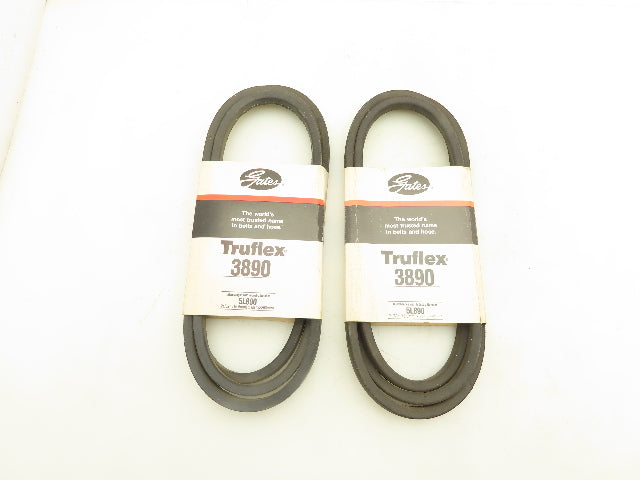 Gates 3890 Truflex FHP Low Horse-Power V-Belt 21/32"x89" Lot Of 2