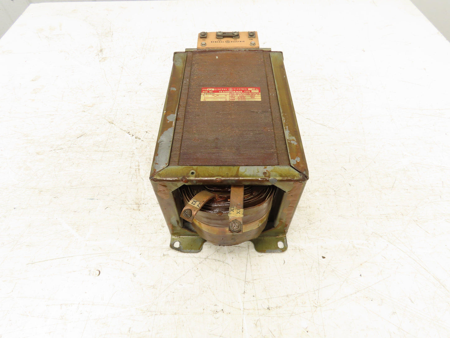 General Electric 9T55Y56 Industrial Control Transformer 5KVA 230-460VAC 115VAC