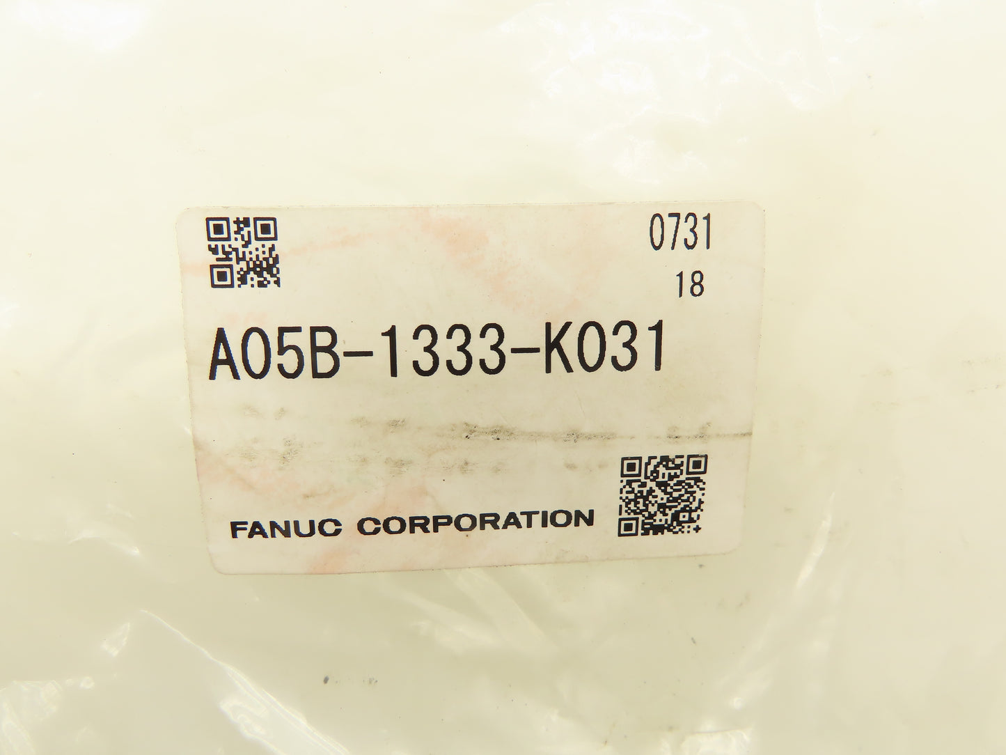 Fanuc A05B-1333-K031 J3 Axis Range Stopper Brake Bracket