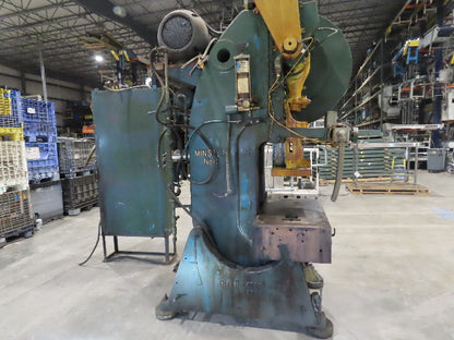Minster No 6 OBI Punch Press 60 Ton 5" Stoke 5 Hp Motor 220/440V 17" Open Height