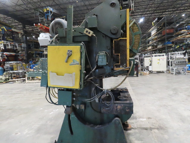 Minster No 6 OBI Punch Press 56 Ton 4" Stoke 10Hp Motor 230/460V 17" Open Height
