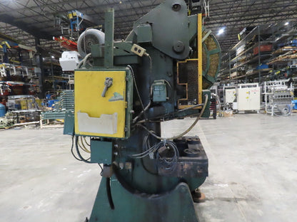 Minster No 6 OBI Punch Press 56 Ton 4" Stoke 10Hp Motor 230/460V 17" Open Height