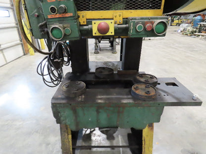Minster No 6 OBI Punch Press 56 Ton 4" Stoke 10Hp Motor 230/460V 17" Open Height