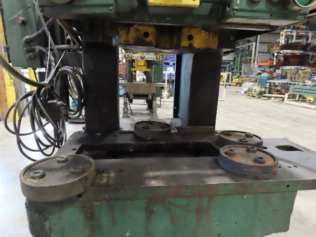 Minster No 6 OBI Punch Press 56 Ton 4" Stoke 10Hp Motor 230/460V 17" Open Height