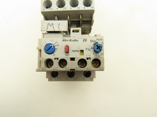 Allen Bradley 193-EB1DB Contactor Overload Relay 120V Coil 600V Lot of 2