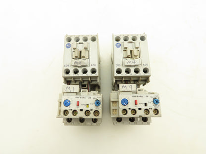 Allen Bradley 193-EB1DB Contactor Overload Relay 120V Coil 600V Lot of 2