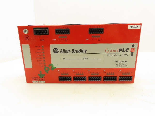 Allen Bradley 1753-IB20XOB8 Guard PLC Distributed I/O Module 20 Input Lot of 2