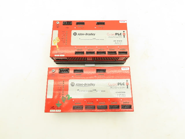 Allen Bradley 1753-IB20XOB8 Guard PLC Distributed I/O Module 20 Input Lot of 2