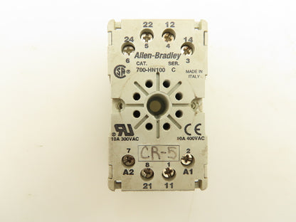 Kuhnke UF2-120VAC 1 8-Pin Relay Allen-Bradley Base 120V 10A Lot of 7