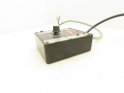 Dayton 6Z911B DC Gearmotor 90V 1/40Hp 362:1 Reducer 5 RPM w/Speed Control 4Z527E