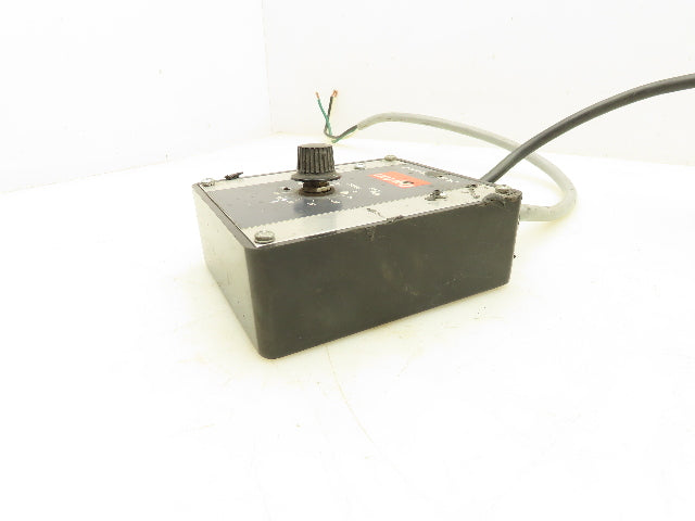 Dayton 6Z911B DC Gearmotor 90V 1/40Hp 362:1 Reducer 5 RPM w/Speed Control 4Z527E