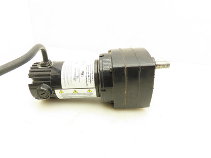 Dayton 6Z911B DC Gearmotor 90V 1/40Hp 362:1 Reducer 5 RPM w/Speed Control 4Z527E