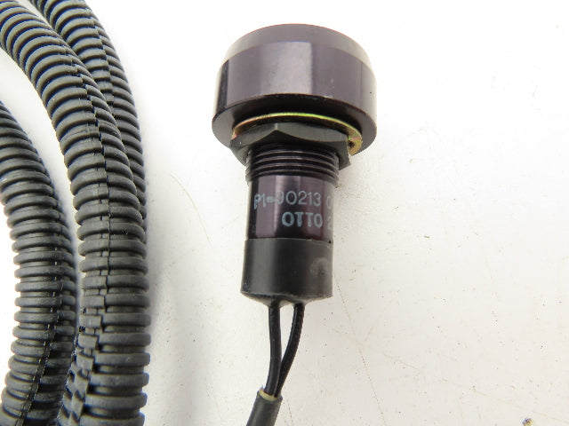 Otto P1-90213 Red E-Stop Panic Button Momentary 68" Leads Lot of 10