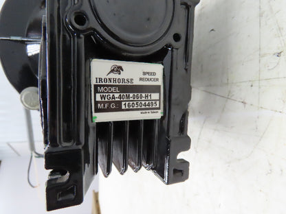 Marathon MicroMax Gearmotor 60:1 Reducer .25Hp 230V 3PH 29 RPM Hollow Shaft 56C