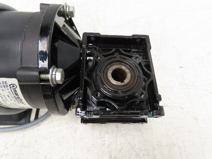 Marathon MicroMax Gearmotor 60:1 Reducer .25Hp 230V 3PH 29 RPM Hollow Shaft 56C