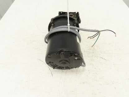 Marathon MicroMax Gearmotor 60:1 Reducer .25Hp 230V 3PH 29 RPM Hollow Shaft 56C
