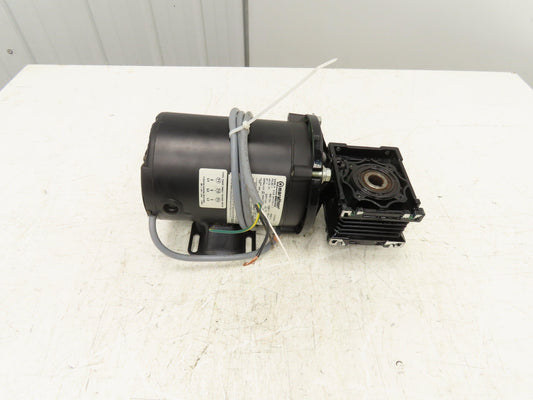 Marathon MicroMax Gearmotor 60:1 Reducer .25Hp 230V 3PH 29 RPM Hollow Shaft 56C