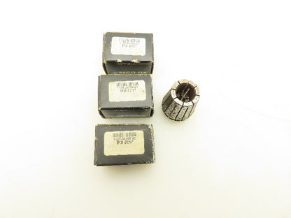 Rego-Fix ER25-UP/0 Sealed Coolant Collets 3/16" Lot of 4